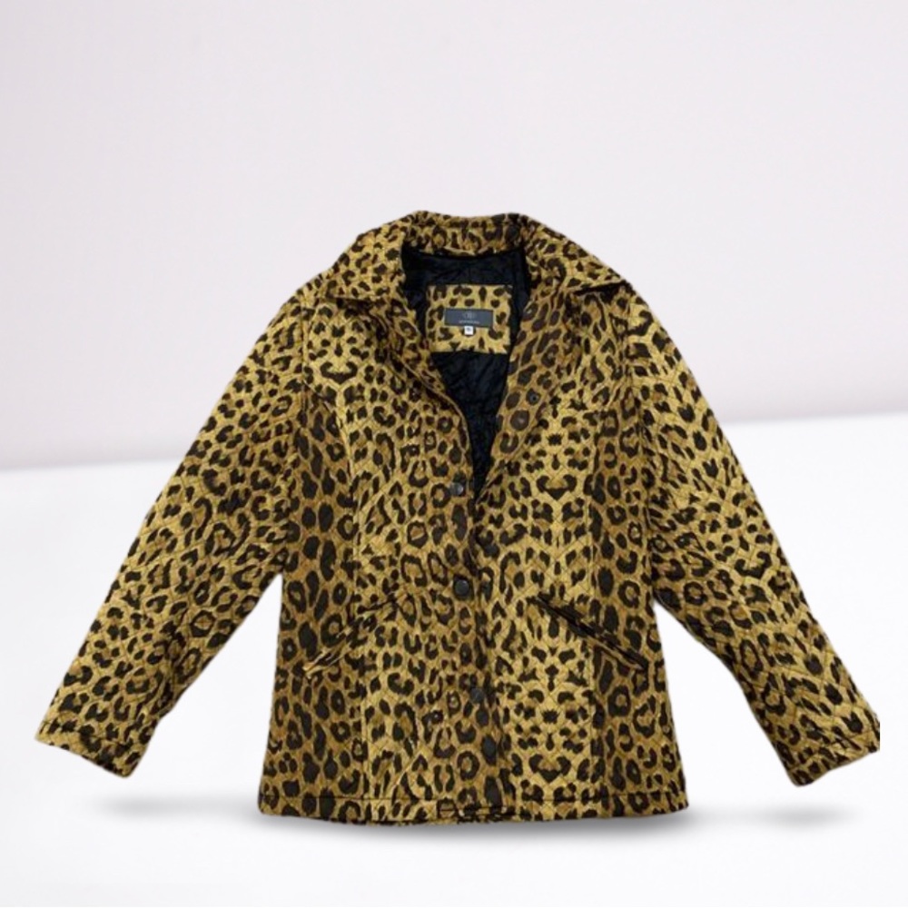 Leopard/ Cheetah Dismero brand Womens Jacket